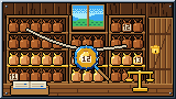 Portada del curso Bases de datos y SQL para ciberseguridad: la bodega de Cafetal Digital con sacos de café en filas y columnas, una lupa que resalta una fila y una cuerda que une dos estanterías.