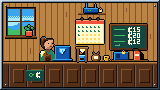 Portada del curso Ciberseguridad para pymes: controles esenciales y continuidad: la barista de Café del Valle tras el mostrador con una laptop protegida por un escudo y un calendario de 30 días marcado.